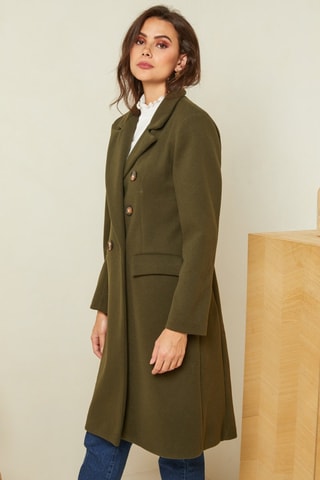 Manteau long - Kaki
