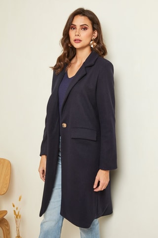 Sobretudo  Azul-marinho