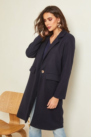 Sobretudo  Azul-marinho