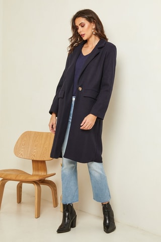 Sobretudo  Azul-marinho