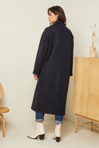 Sobretudo  Azul-marinho