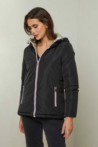 Blusão reversível Preto