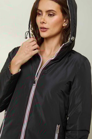 Blusão reversível Preto
