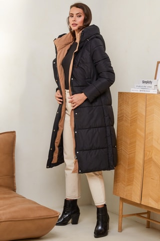 Blusão comprido - Preto