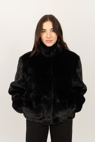 Casaco direito - Preto