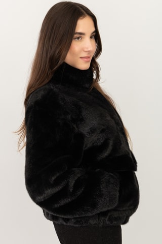 Casaco direito - Preto