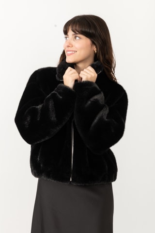 Casaco direito - Preto