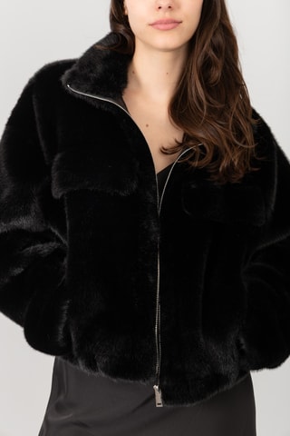 Casaco direito - Preto