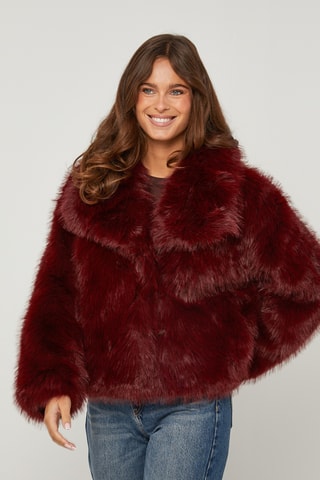 Casaco direito - Bordô