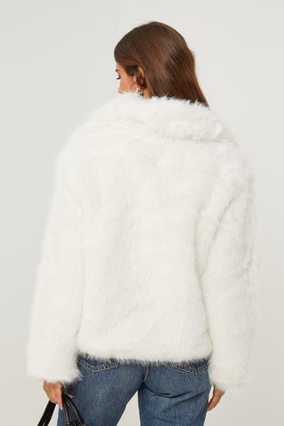 Casaco direito - Marfim