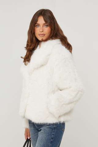 Casaco direito - Marfim