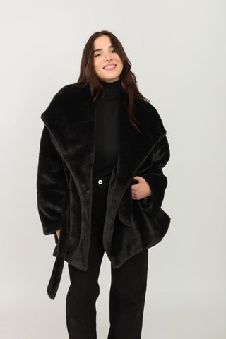 Casaco loose - Preto