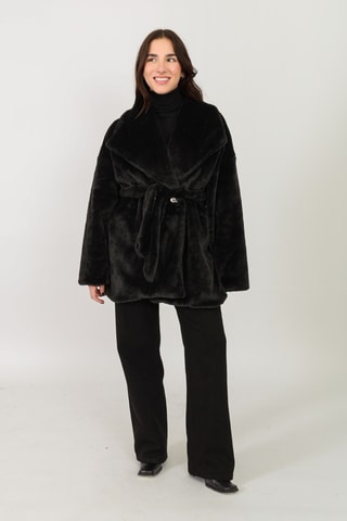 Casaco loose - Preto