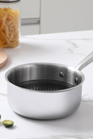 Casserole en acier inoxydable - 16 cm