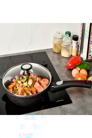 Sauteuse L'amovible revêtement Greblon® C3 - 24 cm