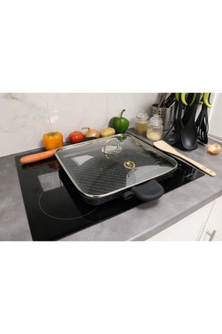 Plat à four L'amovible en fonte - 34 x 34 cm