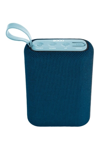 Coluna sem fios Bluetooth Azul