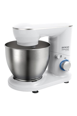 Robô pasteleiro 3 em 1 com tigela rotativa - 6 l - 1200 W