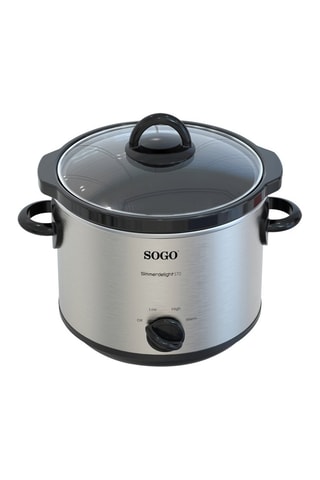 Panela para cozedura de aço inoxidável 3 funções - 3.5 L