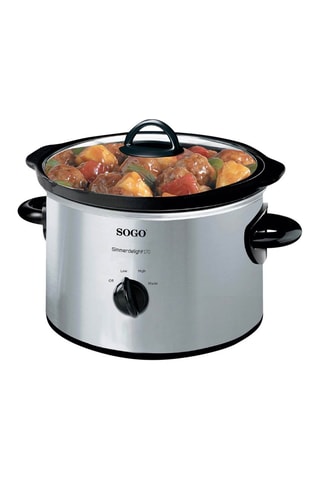 Panela para cozedura de aço inoxidável 3 funções - 3.5 L