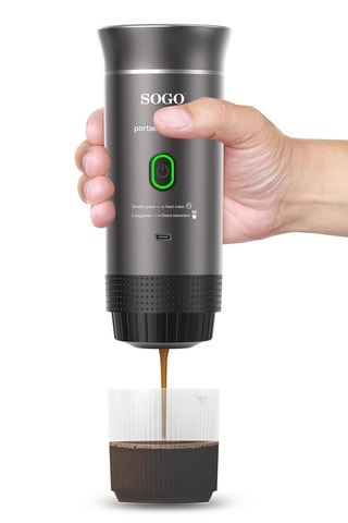 Cafeteira portátil recarregável - 60 ml 72 W