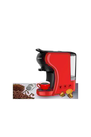 Máquina de café expresso multi-cápsulas 3 em 1 0,6 l