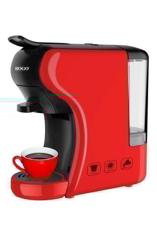 Máquina de café expresso multi-cápsulas 3 em 1 0,6 l