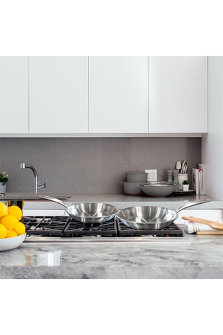 Padella in acciaio inossidabile Gourmet - 24 cm