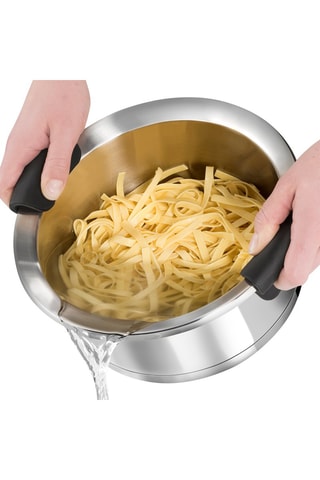 Padella alta in acciaio inossidabile Ycône - 24 cm