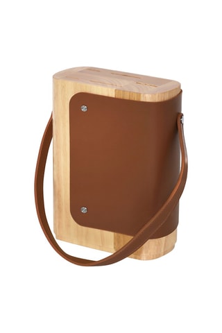 Blocco 5 scomparti in hevea Yao