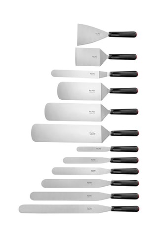 Spatola larga ricurva rigida Pro Flex - 15 cm