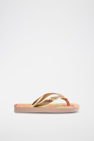Slippers Kids Flores - Oranje en Groen