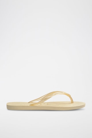 Slippers Slim - Lichtgeel