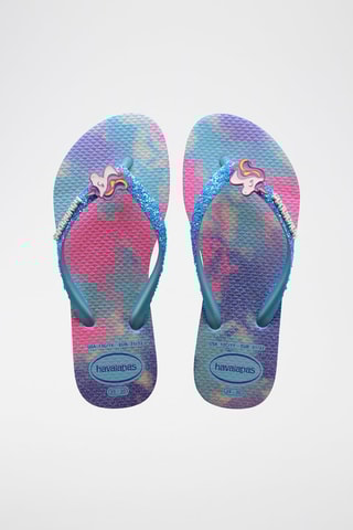 Slippers Blauw en Roze