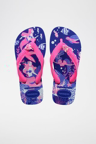 Slippers Marineblauw en Roze