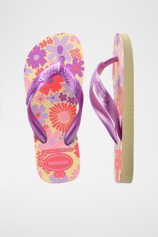 Slippers Kids Flores - Roze en paars