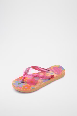 Slippers Kids Flores - Roze en oranje