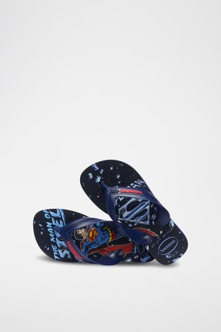 Slippers Superman Justice League DC Comics Kids Max Herois - Zwart