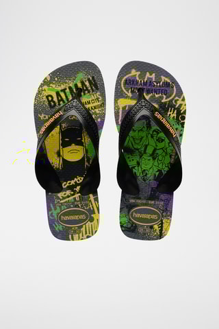 Slippers Batman Justice League DC Comics Kids Max Herois - Grijs en geel