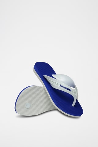 Slippers Kids Max- Marineblauw en wit