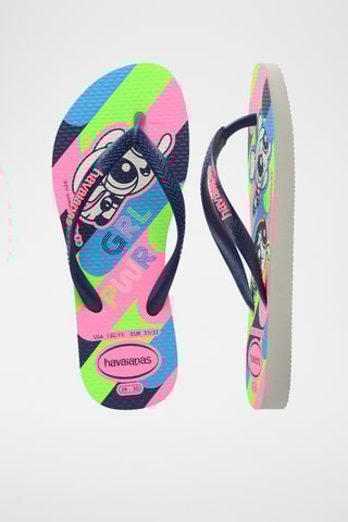 Slippers Les Supers Nanas Kids - Donkerblauw