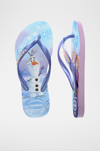Slippers Frozen Disney Kids Slim - Indigoblauw