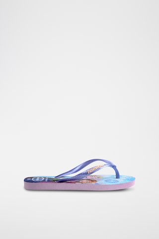 Slippers Frozen Disney Kids Slim - Indigoblauw