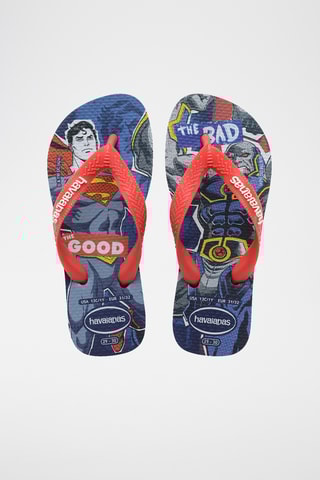 Slippers Superman Justice League DC Comics Kids Max - Zwart