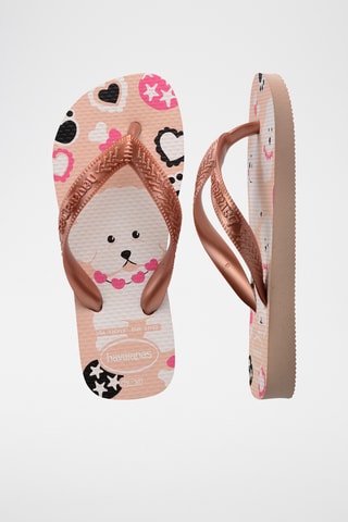 Slippers Kids Top Pets - Roségoudkleurig 
