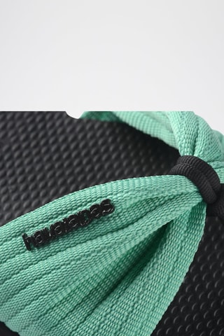 Slippers Turquoise en Zwart