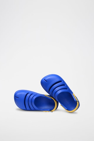 Clogs Blauw en Geel