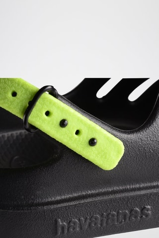 Clogs Kids Clog - Zwart en Limoengroen