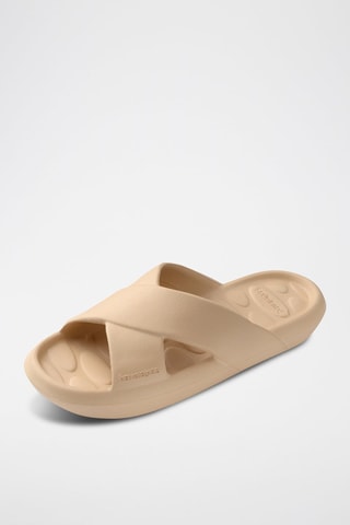 Platform Muiltjes Candy - Beige