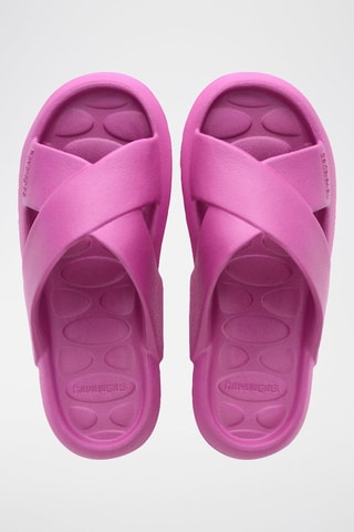 Platform Muiltjes Candy - Paars